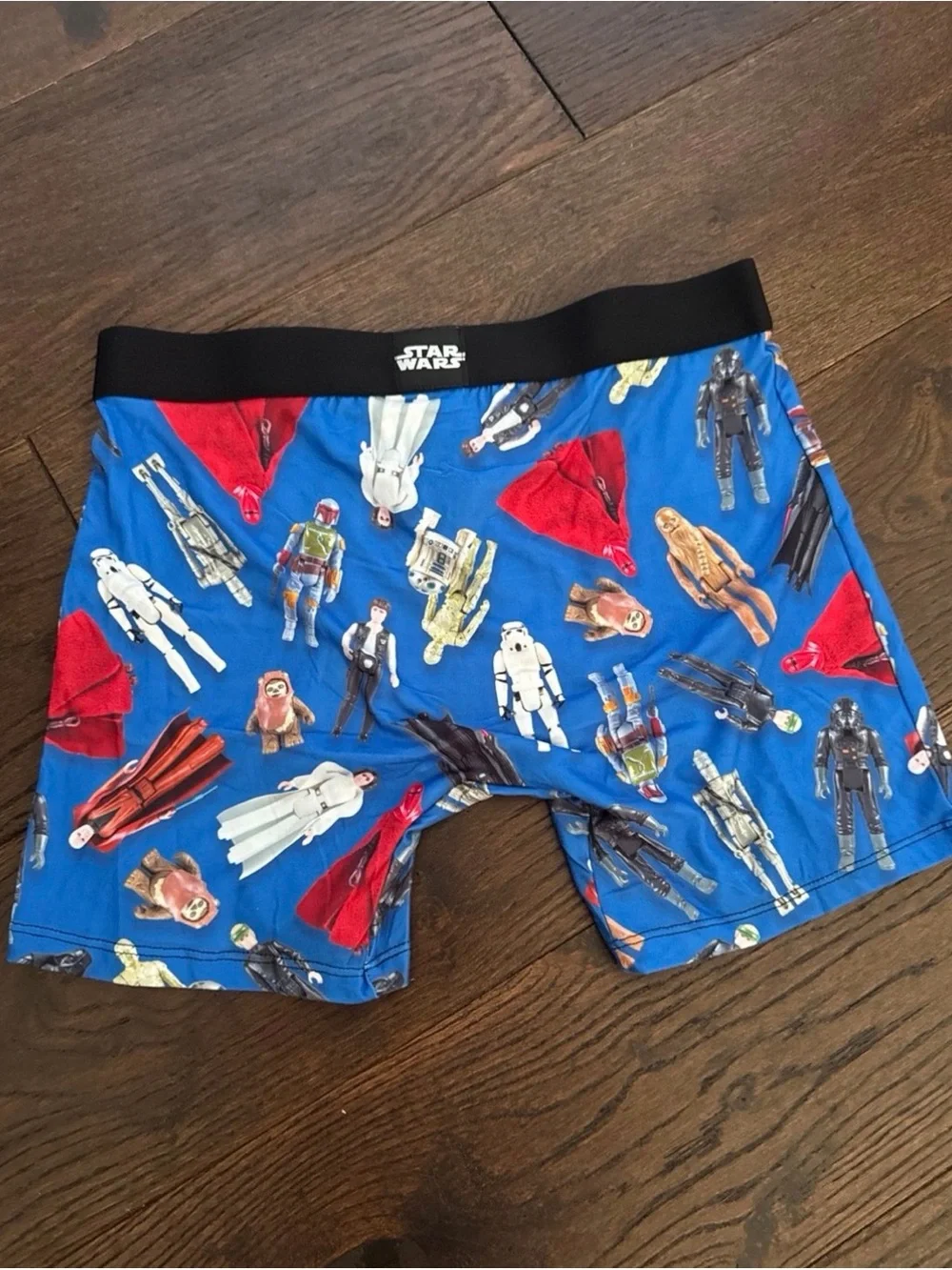 Crazy Boxer Star Wars Men's Blue Character Boxer Briefs